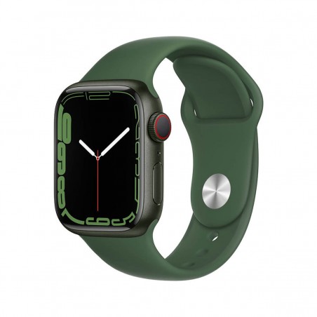 Apple Watch Series 7 GPS + Cellular 41mm Aluminio Verde y correa deportiva Verde MKHT3B/A