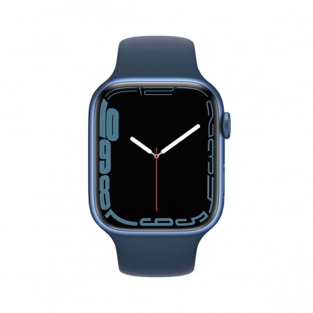 Apple Watch Series 7 GPS + Cellular 45mm Aluminio Azul y correa deportiva Azul MKJT3TY/A