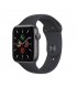 Apple Watch SE 2021 GPS 44mm Aluminio Gris espacial y correa deportiva Negro Medianoche