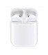 Auriculares Bluetooth i15 Blancos con estuche de carga