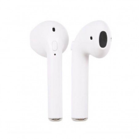 Auriculares Bluetooth i24 Blancos con estuche de carga