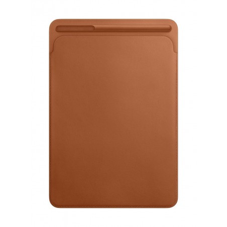 Funda de piel marrón caramelo para iPad Pro 10,5"