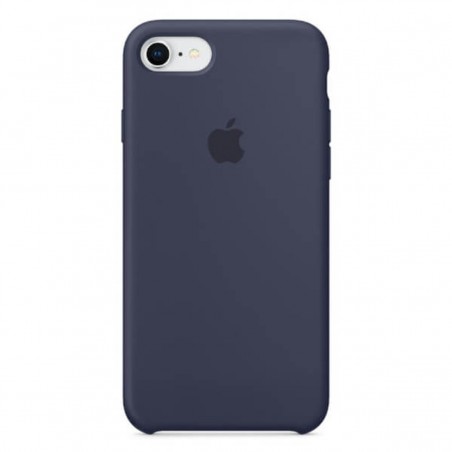 Funda de silicona azul para iPhone 8 / 7