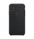 Funda de silicona negra para iPhone X