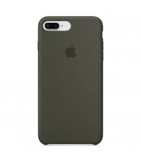 Funda de silicona verde para iPhone 8 Plus / 7 Plus