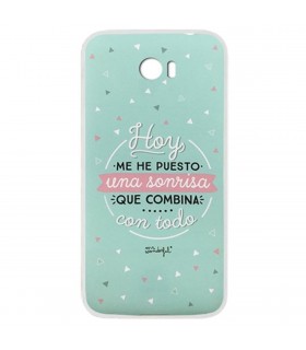 Carcasa TPU Mr Wonderful 'Sonrisa' para Huawei Y5 II y Huawei Y6 II
