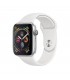 Apple Watch Series 4 GPS + Cellular 44 mm Plata con Correa Sport Blanca MTVR2TY/A