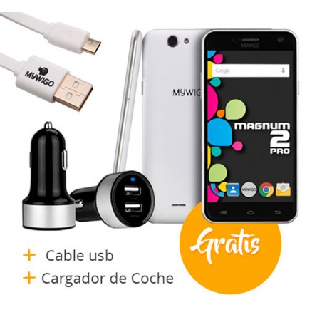 MyWigo Magnum 2 Pro con cable USB y cargador de coche GRATIS