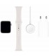 Apple Watch Series 5 GPS + Celular, Caja 44mm Aluminio Plata y correa deportiva blanca MWWC2TY/A