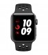 Apple Watch Series 5 Nike GPS + Celular, Caja 44mm Aluminio Gris espacial y correa deportiva antracita/negra MX3F2TY/A