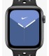 Apple Watch Series 5 Nike GPS, Caja 44mm Gris espacia/nal y correa deportiva antracitegra MX3W2TY/A