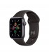 Apple Watch SE (GPS) 40mm Aluminio Gris Espacial y correa deportiva Negra
