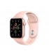 Apple Watch SE (GPS + Cellular), 44mm Aluminio Oro y correa deportiva Rosa Arena