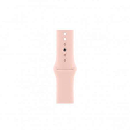 Apple Watch SE (GPS + Cellular), 44mm Aluminio Oro y correa deportiva Rosa Arena