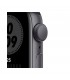Apple Watch SE Nike (GPS), 44mm Aluminio Gris Espacial y correa deportiva Negra