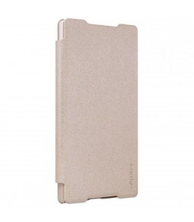 Funda con tapa dorada para Sony Xperia Z5 Premium