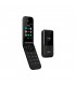 Nokia 2720 Flip 4G Negro Dual SIM con Google Assistant y botón de emergencia