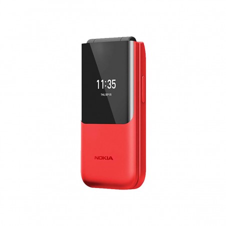 Nokia 2720 Flip 4G Rojo Dual SIM con Google Assistant y botón de emergencia