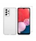 Protector cristal templado + funda silicona Samsung Galaxy A13 4G
