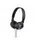 Auriculares estéreo Sony MDR-ZX310 negro