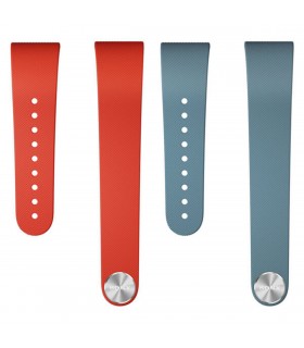 Correas para Sony SmartBand Talk SWR310 Roja y Azul M/L
