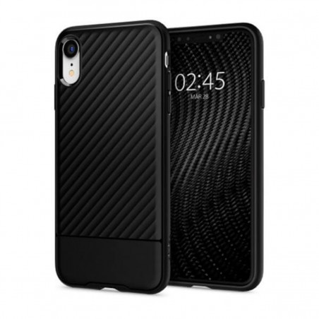Funda Spigen Core Armor Negra para iPhone XR