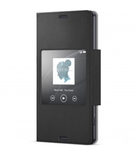 Sony SCR26 negro - Funda con ventana inteligente