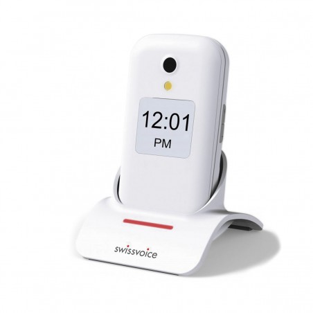 SwissVoice D28 Teléfono móvil para mayores Blanco