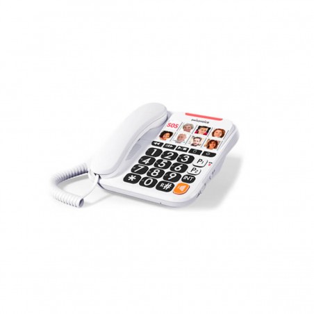 Teléfono Fijo Swissvoice Xtra 3155 con Foto Teclas + Teléfono Inalámbrico DECT