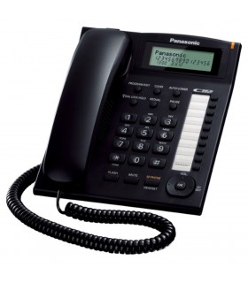 Teléfono sobremesa Panasonic KX-TS880EXB con ID negro