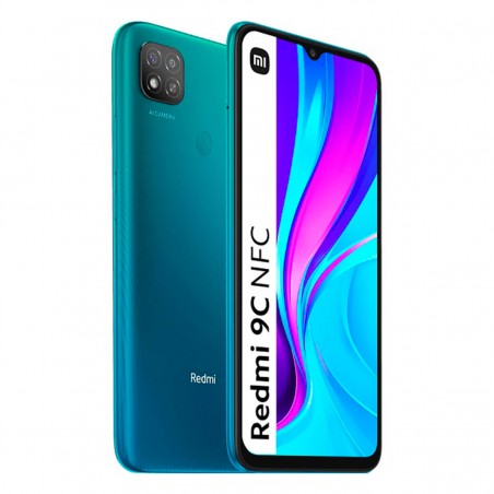 Xiaomi Redmi 9C 3GB/64GB Verde (Aurora Green) con NFC Dual SIM