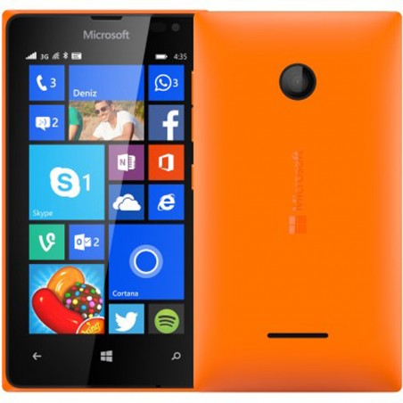 Microsoft Lumia 435 DualSIM naranja libre