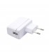 Cargador universal USB blanco