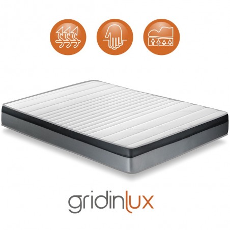 COLCHON DRE-LUX PAULA VISCO CARBONO 22cm