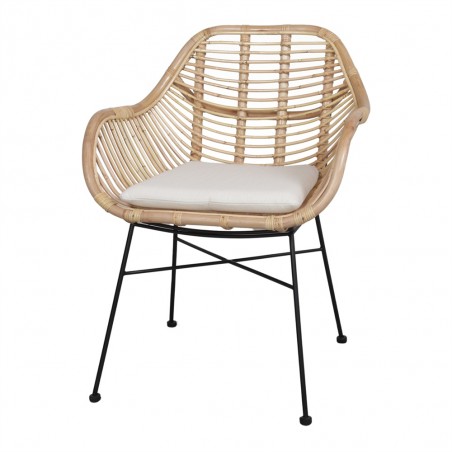 SILLA DE RATTÁN SILVIO