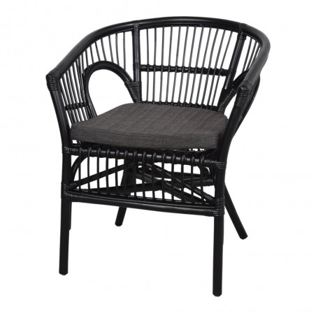 SILLA DE RATTÁN NATURAL KELEK