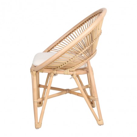 SILLA DE RATTÁN NATURAL RAYMAN
