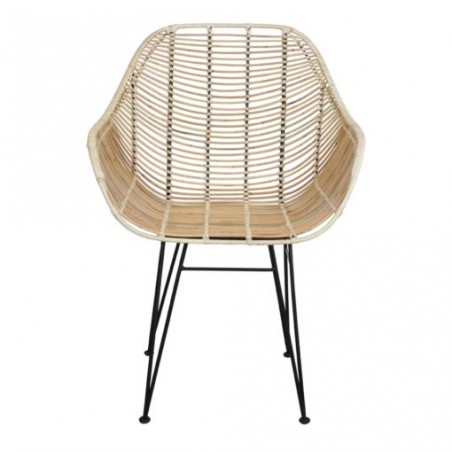 SILLA DE RATTÁN BUCKET