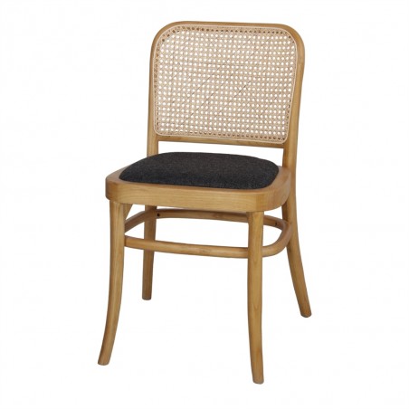 SILLA DE MADERA FLORET