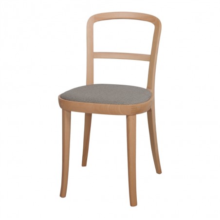 SILLA DE MADERA TAPIZADA DOUGLAS