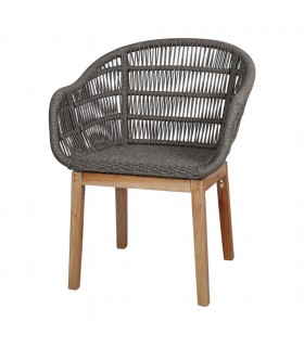 SILLA DE MADERA Y CUERDA LEXAR