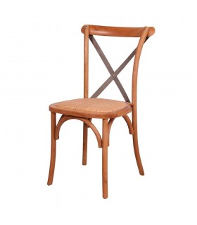 SILLA DE MADERA CROSSBACK