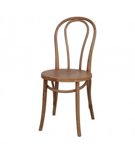 SILLA DE MADERA CURVES NATURE