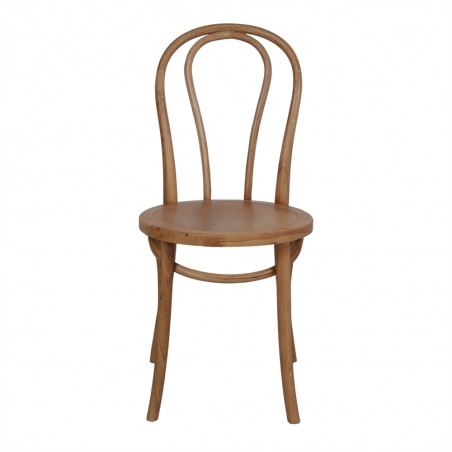 SILLA DE MADERA CURVES NATURE