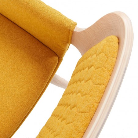 SILLA DE MADERA TAPIZADA ANDRE