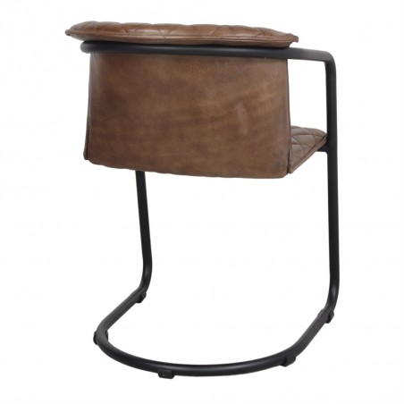 SILLA DE PIEL ARTHUR