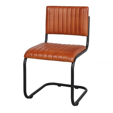 SILLA DE PIEL MOXIES