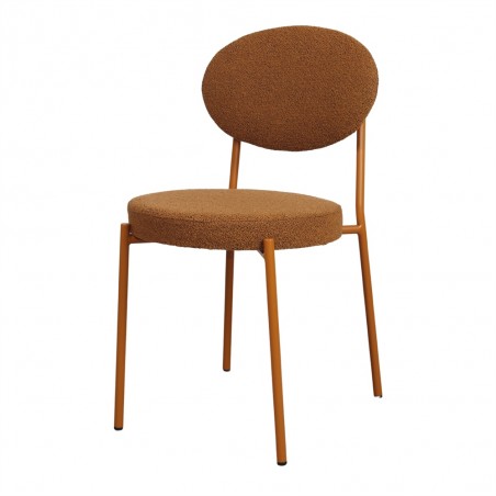 SILLA TAPIZADA CHARLOTTE CURLY