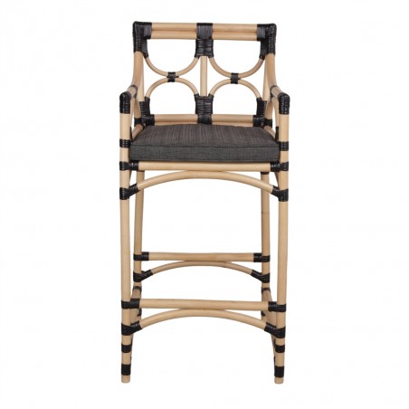 TABURETE ALTO DE RATTAN MILADY
