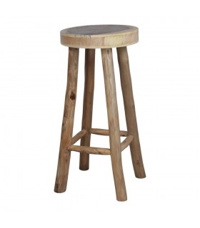 TABURETE ALTO DE MADERA DRIFT